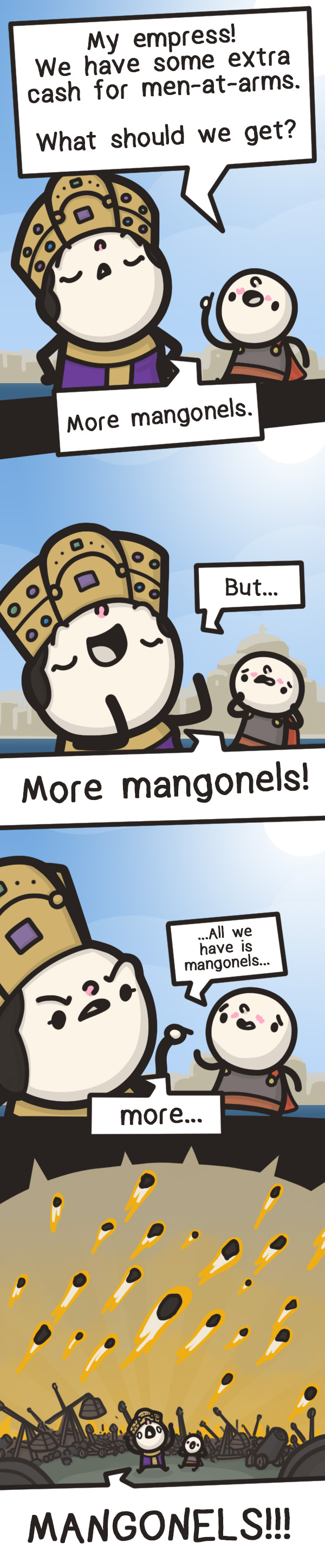 Mengonel-at-arms