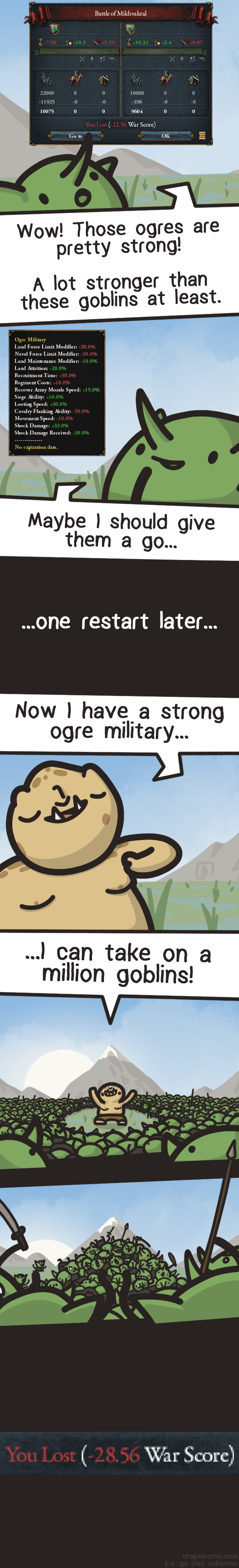 It's all ogre