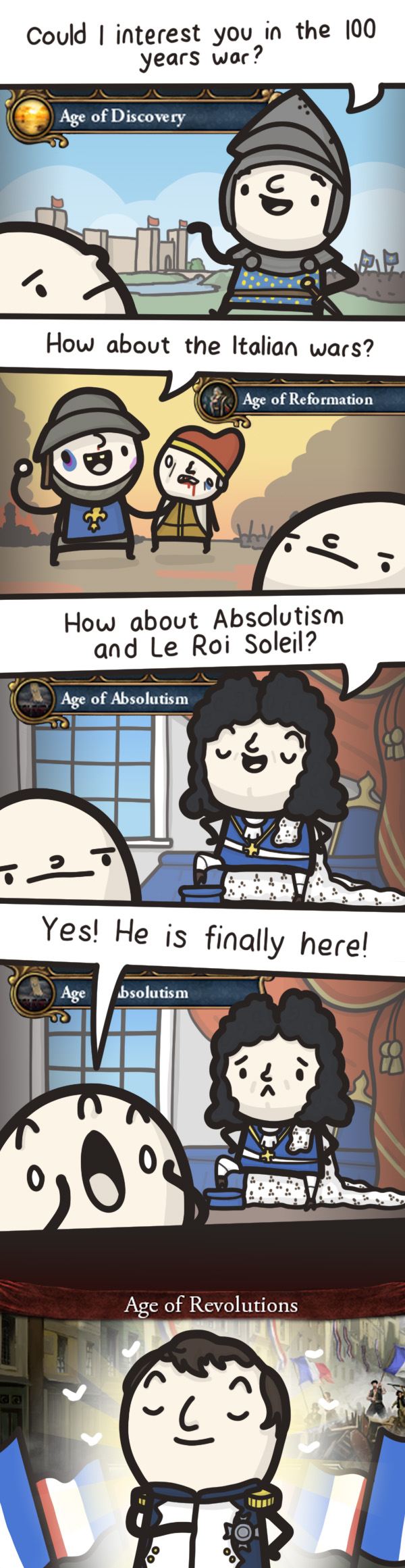 Then the revolution spawns in asia