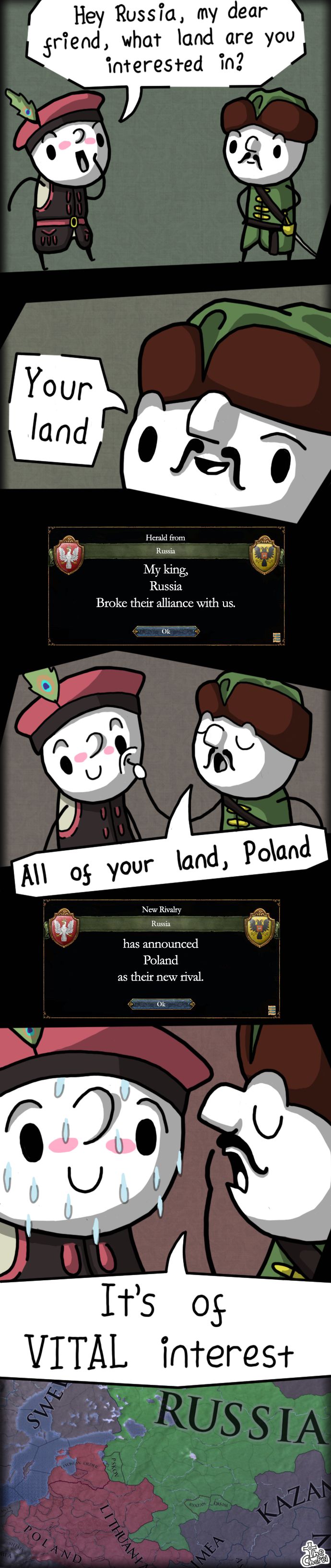 Never crossack a cossack