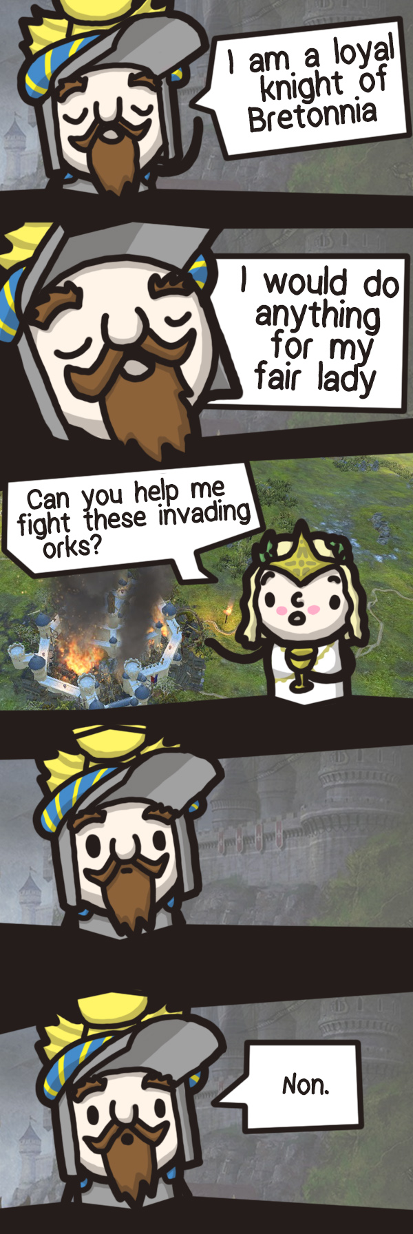 Wrong lady