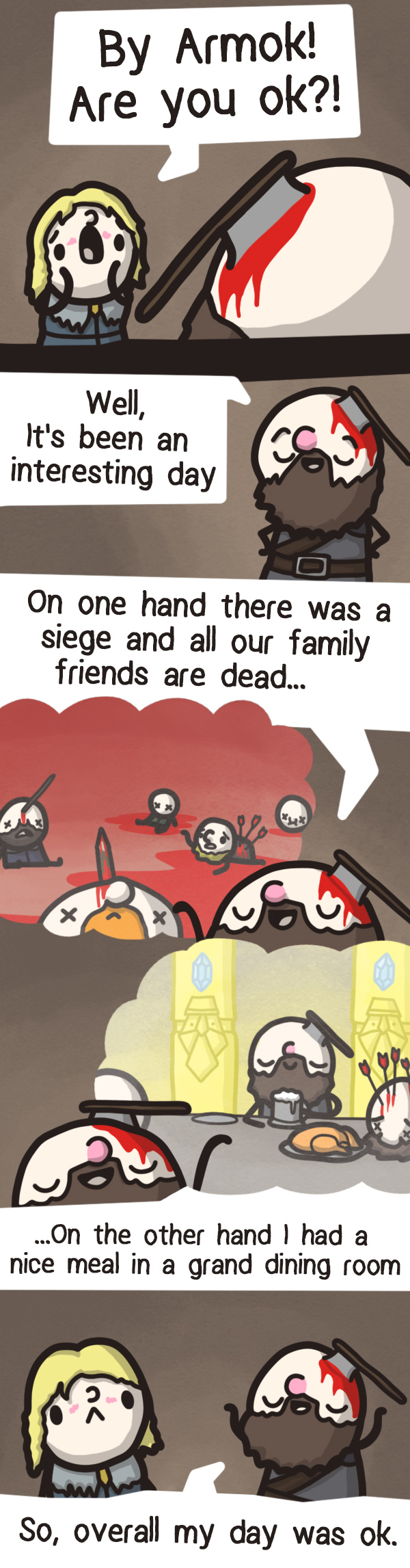 after having a legendary drink